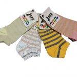 جوراب زنانه مدل لمه رنگی 4 عددی