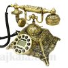 تلفن رومیزی برنجی