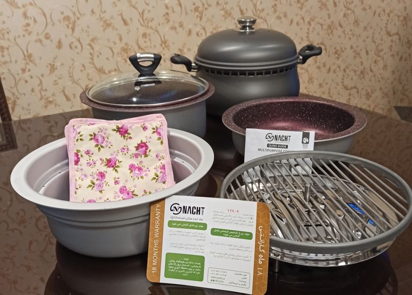 غذا پز تنوری همه کاره ناخ مدل اریکا n-8