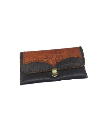 کیف سه لت دست دوز چرمی