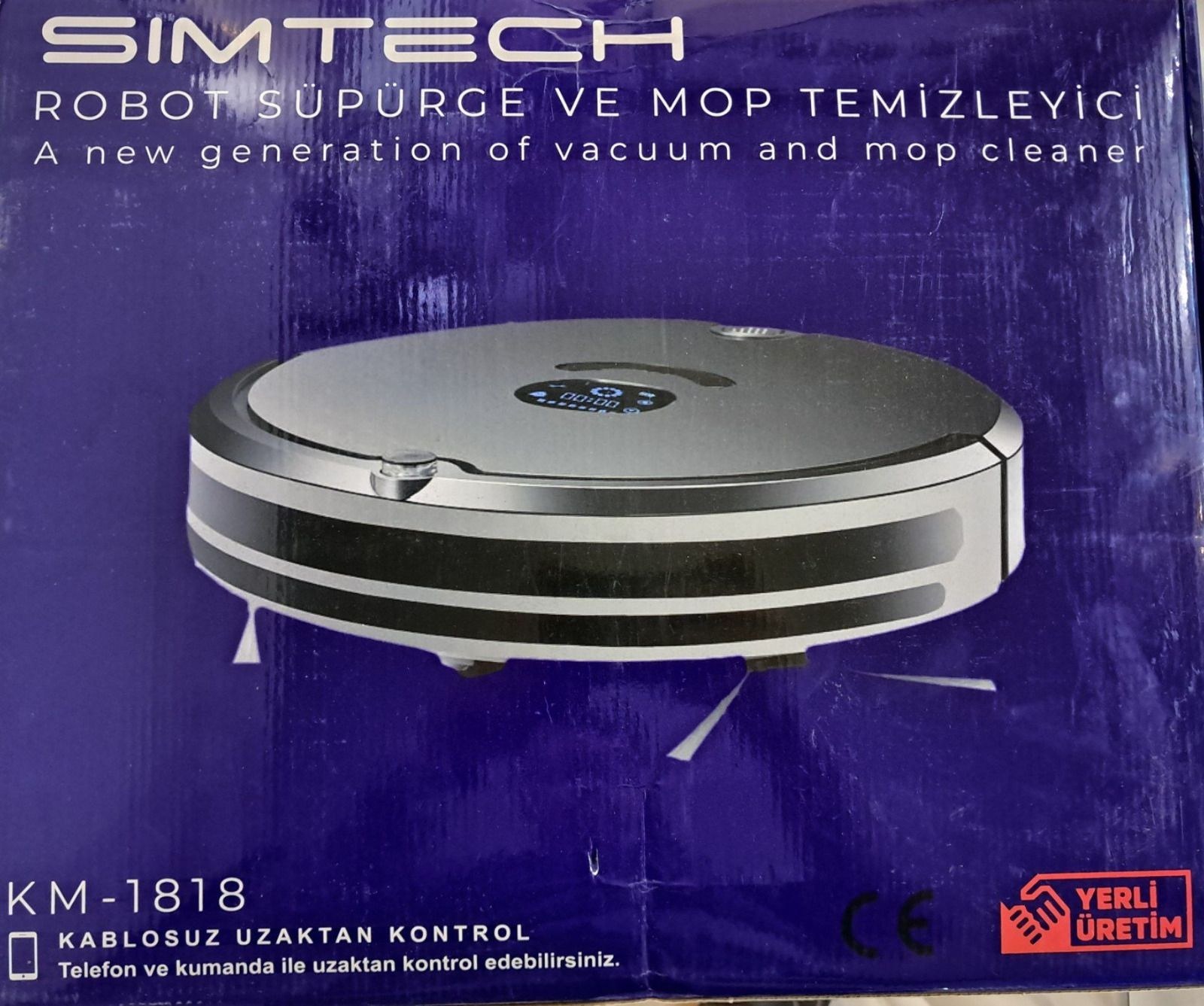 جاروبرقی ربات simtech