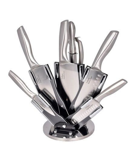 سرویس چاقو آشپزخانه 8 پارچه یونیک کد 5533