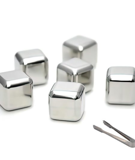 قالب یخ مکعبی استیل بسته 6 عددی